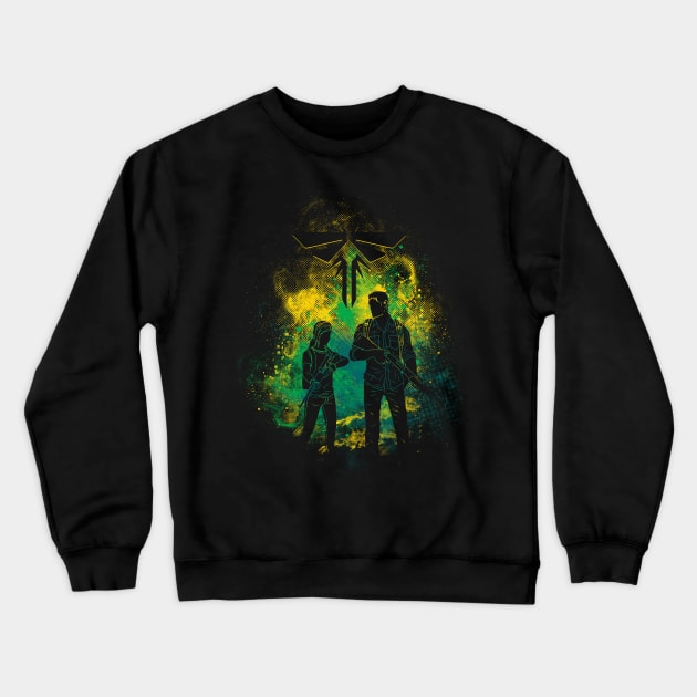 The last art Crewneck Sweatshirt by Donnie